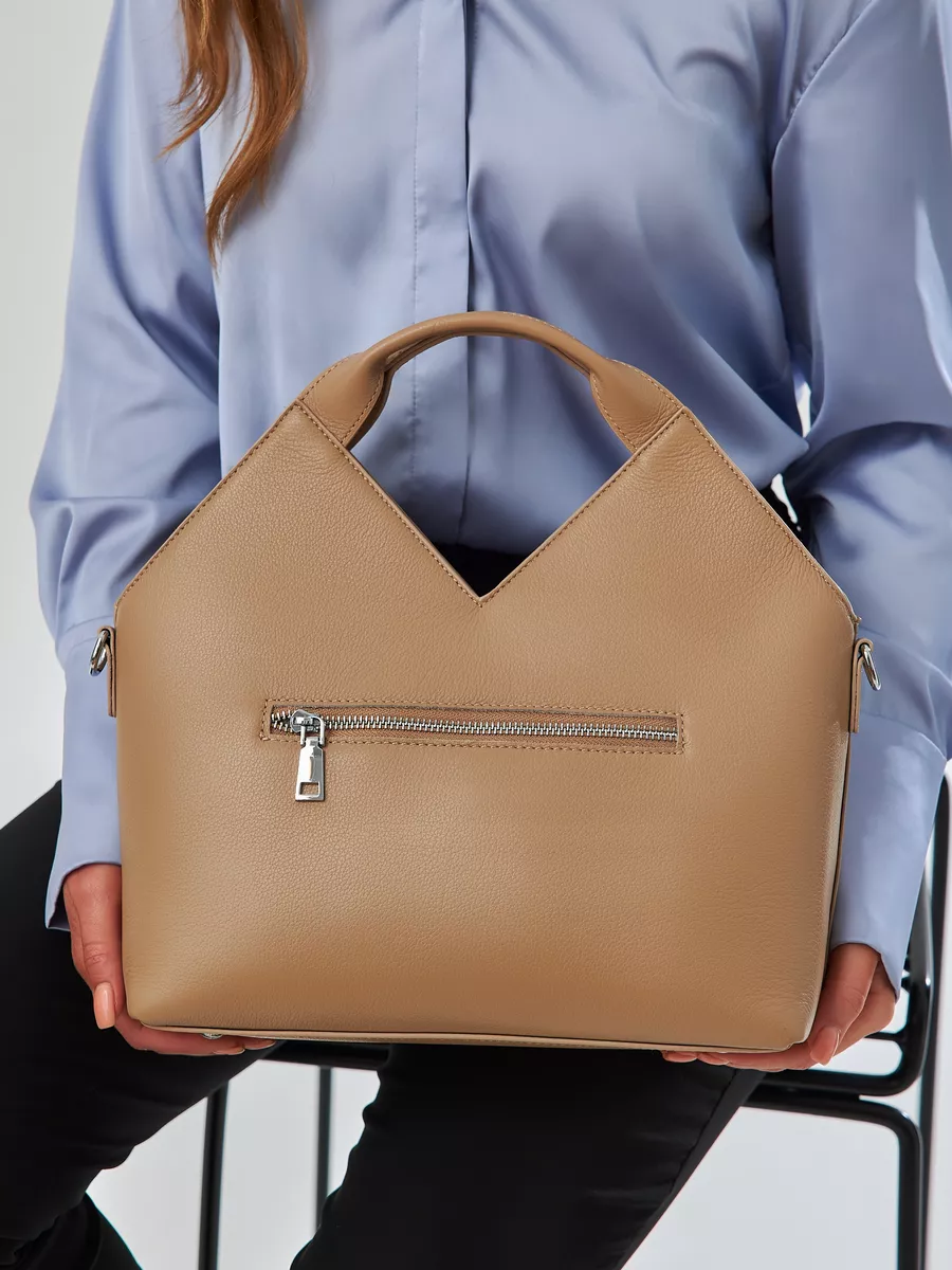 Bolsa Trançada Couro Legítimo Jacarta