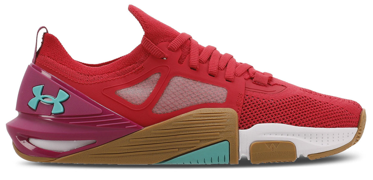 LANÇAMENTO - Tênis de Cross Under Armour Tribase Cross 2 - Coral  - Feminino