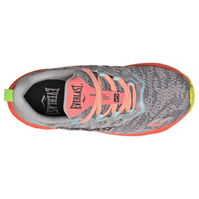 LANÇAMENTO  - Tênis de Corrida Everlast Climber Run - Cinza / Rosa - Feminino