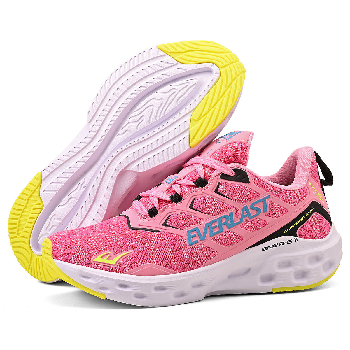 LANÇAMENTO  - Tênis de Corrida Everlast Climber Run - Rosa / Azul - Feminino
