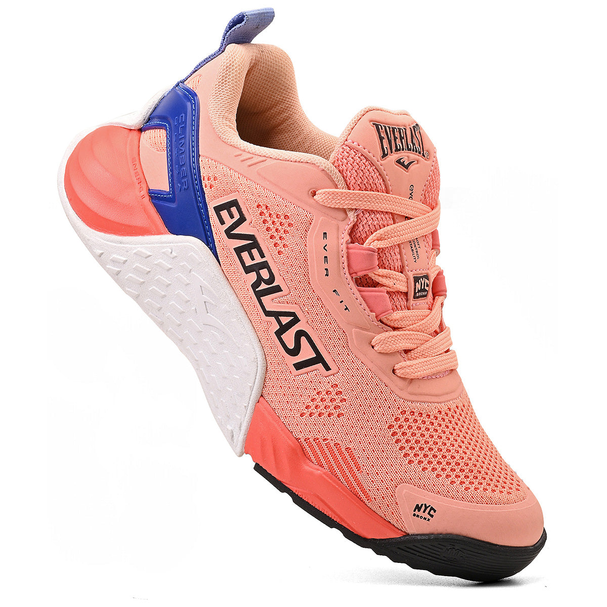 LANÇAMENTO - Tênis de Cross/Treino Everlast Climber Ultra - Rosa / Azul - Feminino