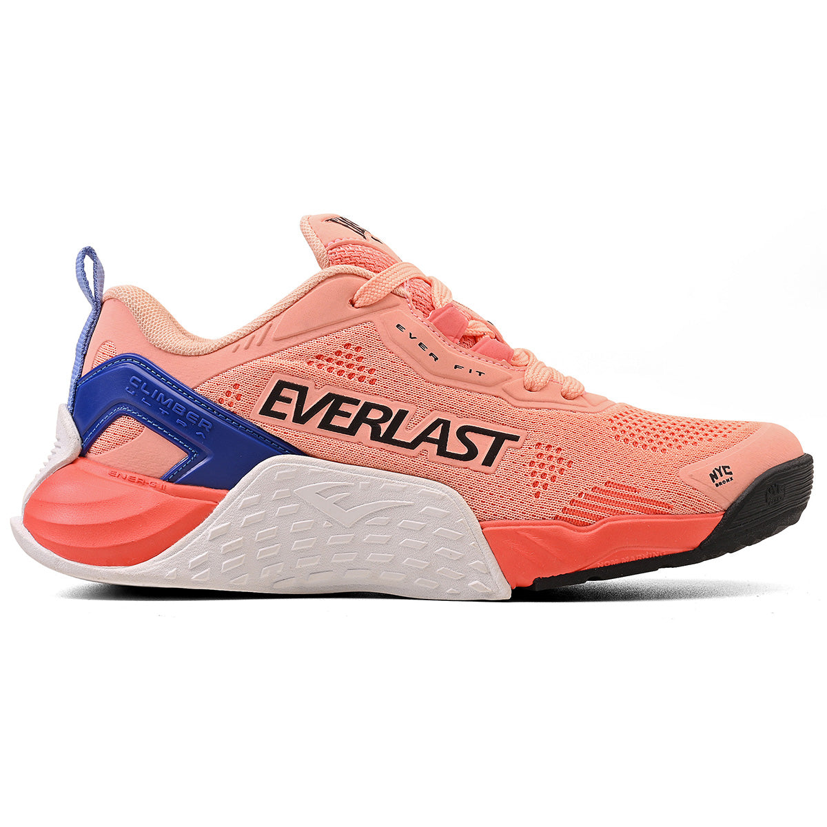 LANÇAMENTO - Tênis de Cross/Treino Everlast Climber Ultra - Rosa / Azul - Feminino