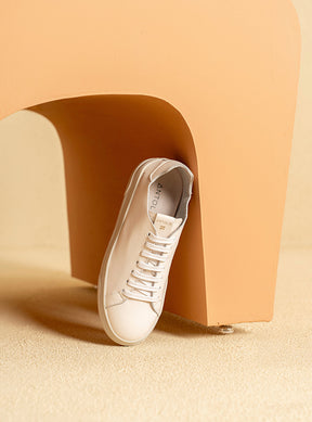 Tênis em Couro Snow Elástico Basics