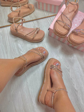 Sandália Flatform Aurora